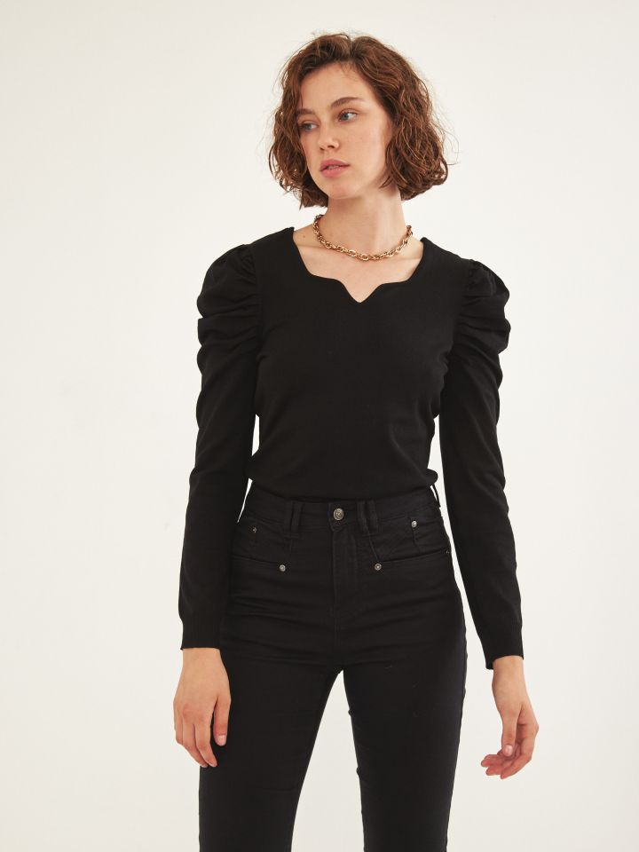 מכנסי דריל PROMO בצבע שחור