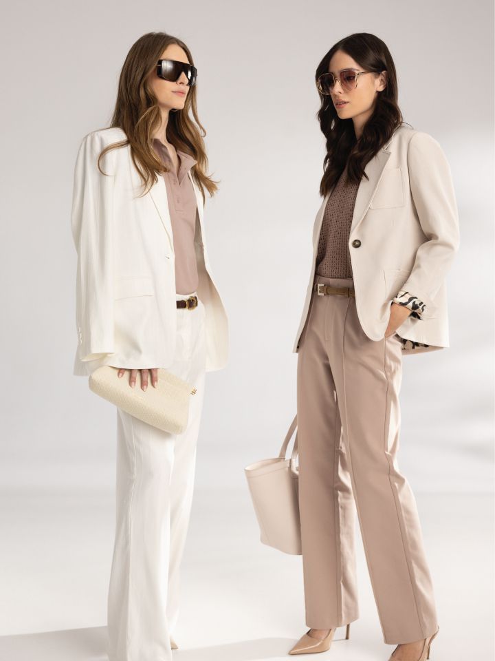 מכנסיים נירבירים בצבע מוקה