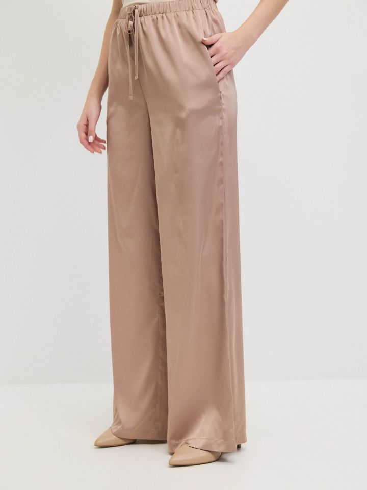 מכנסיים ROMI PROMO בצבע שוקו