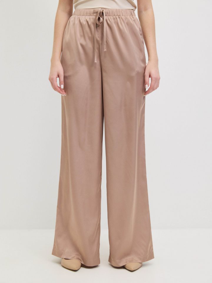 מכנסיים ROMI PROMO בצבע שוקו