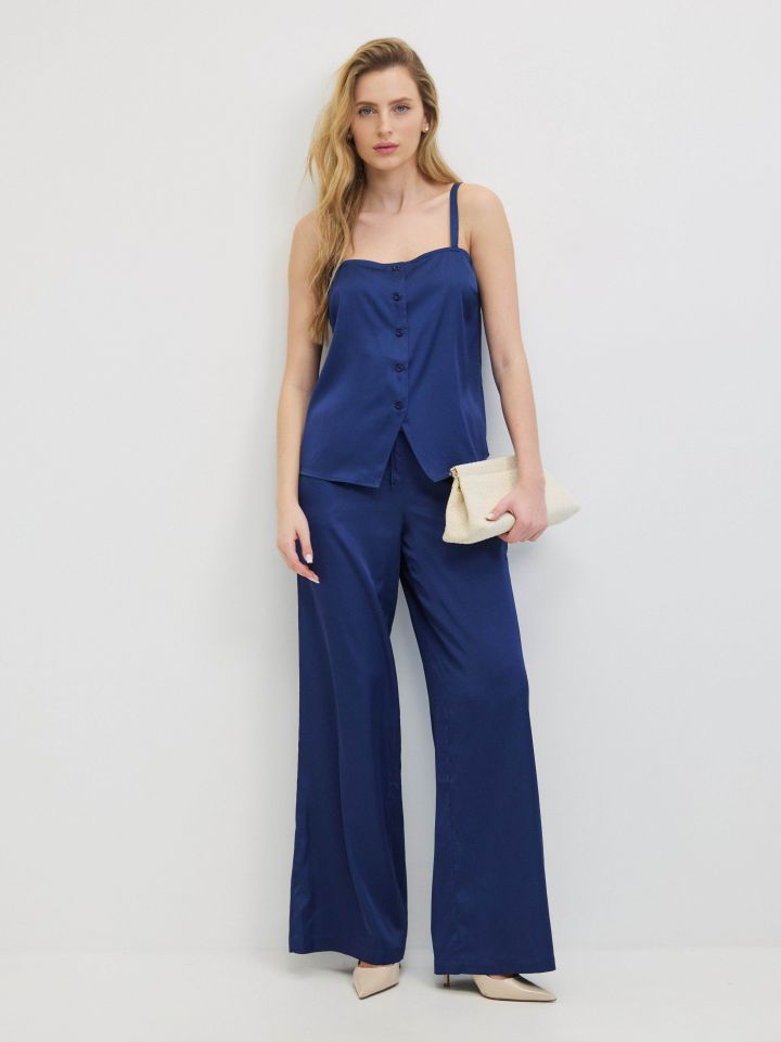 מכנסיים ROMI PROMO בצבע כחול אינדיגו