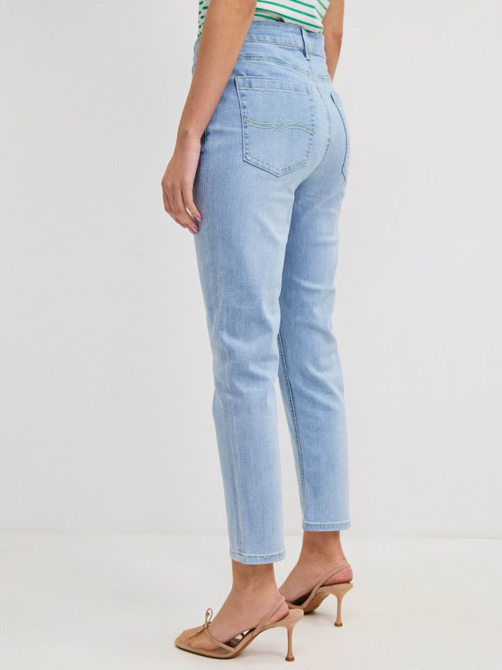 מכנסיים ג’ינס PROMO בצבע ג’ינס בהיר