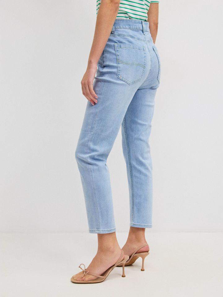 מכנסיים ג’ינס PROMO בצבע ג’ינס בהיר