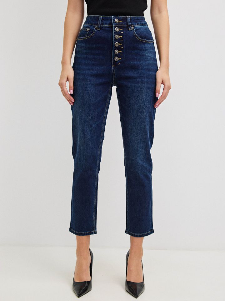 מכנסיים ג’ינס PROMO בצבע ג’ינס כהה