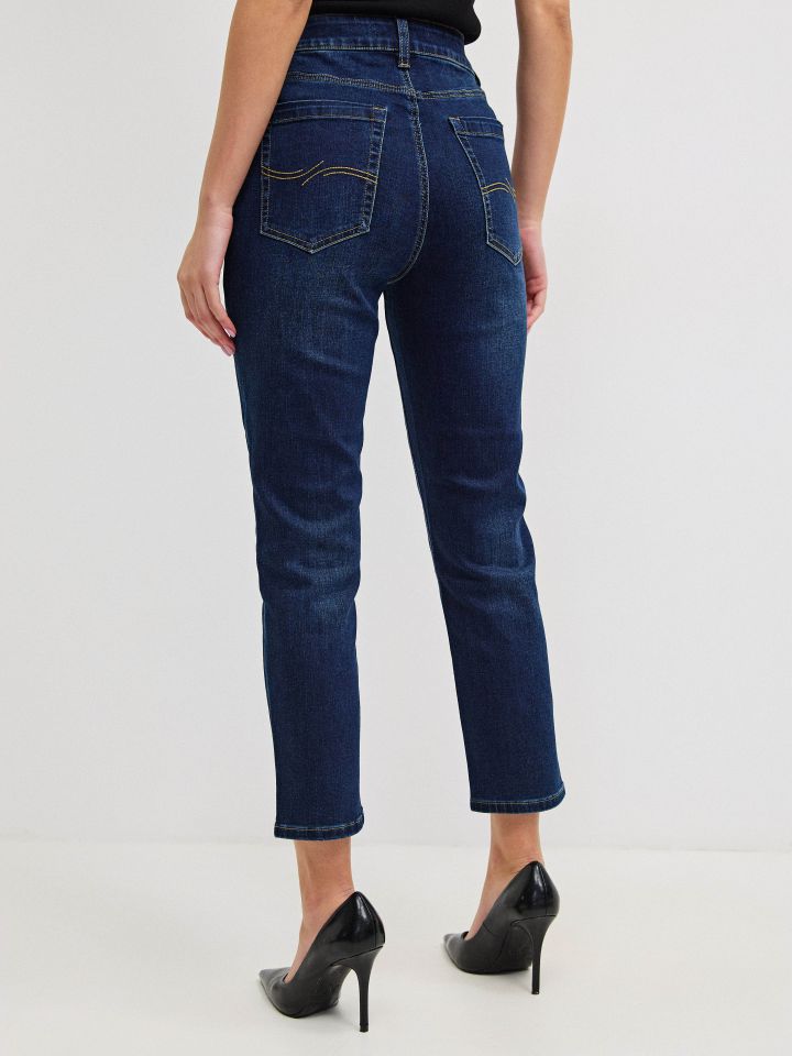 מכנסיים ג’ינס PROMO בצבע ג’ינס כהה