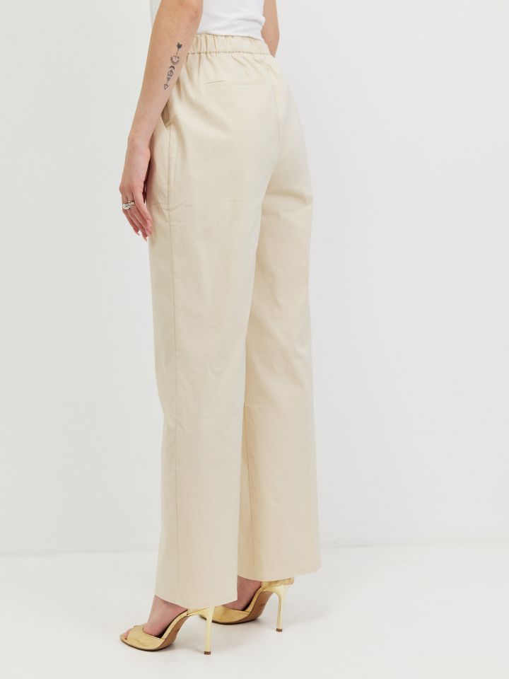 מכנסיים LIA PROMO בצבע טיבעי