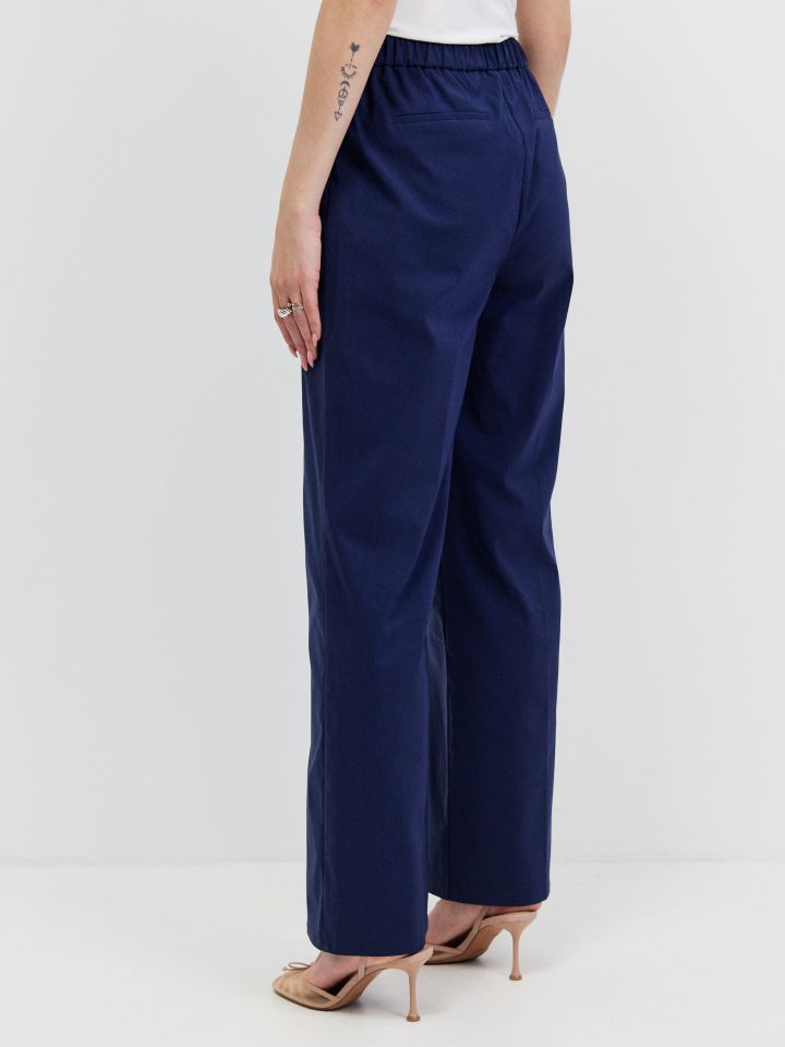 מכנסיים LIA PROMO בצבע נייבי