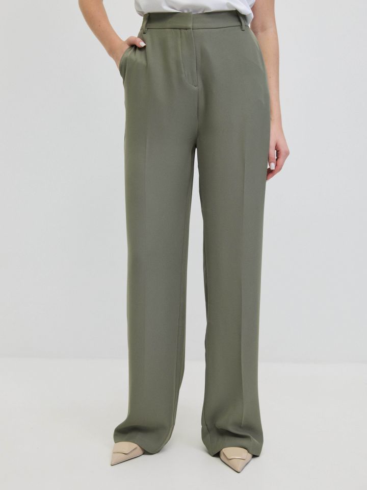 מכנסיים SHIRA  PROMO בצבע זית