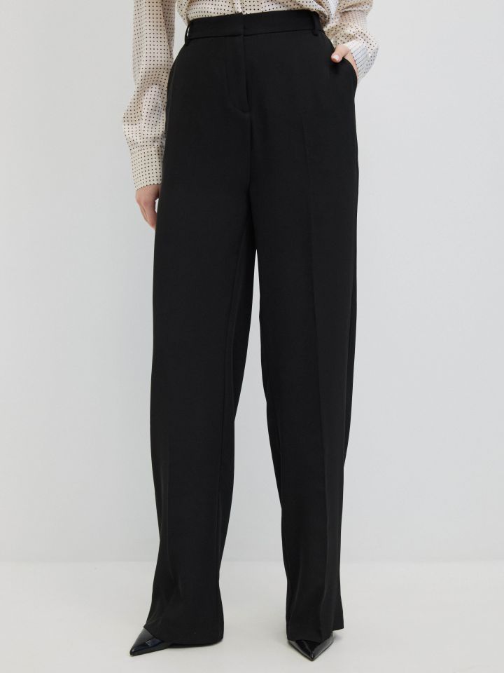 מכנסיים SHIRA  PROMO בצבע שחור