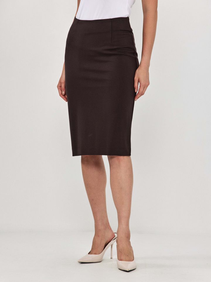 חצאית מילנו PROMO בצבע חום