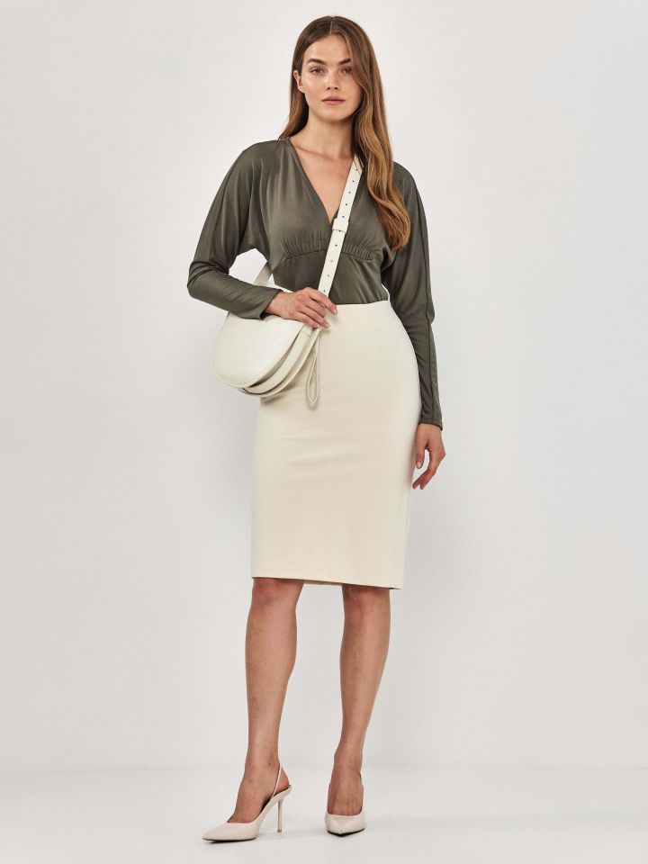 חצאית מילנו PROMO בצבע בייז’