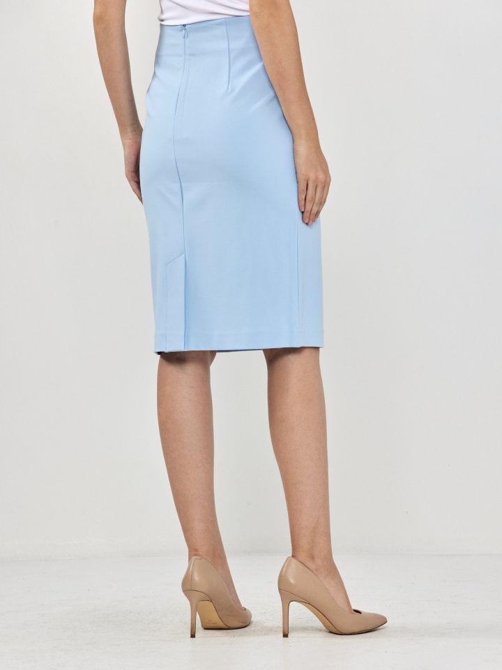 חצאית מילנו PROMO בצבע תכלת אורלי