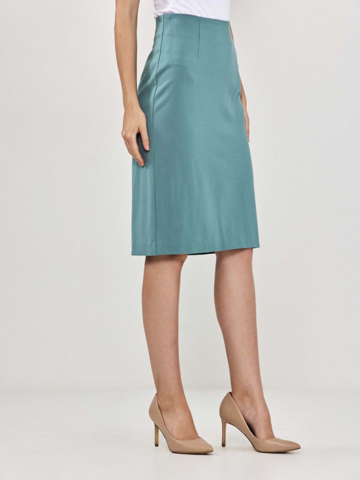 חצאית מילנו PROMO בצבע ירוק בהיר