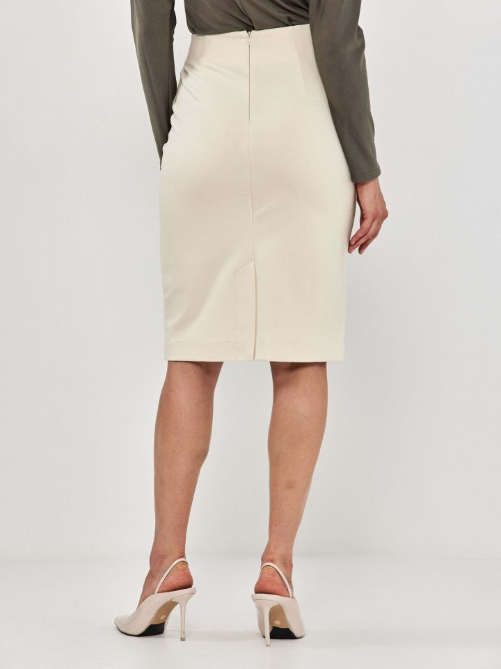 חצאית מילנו PROMO בצבע שמנת