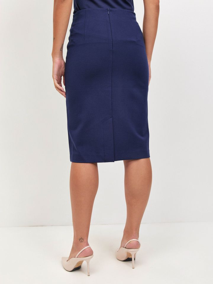 חצאית מילנו PROMO בצבע נייבי