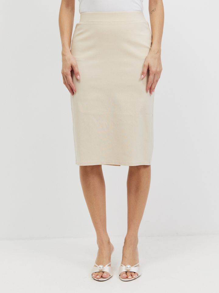 חצאית LIA PROMO בצבע טיבעי