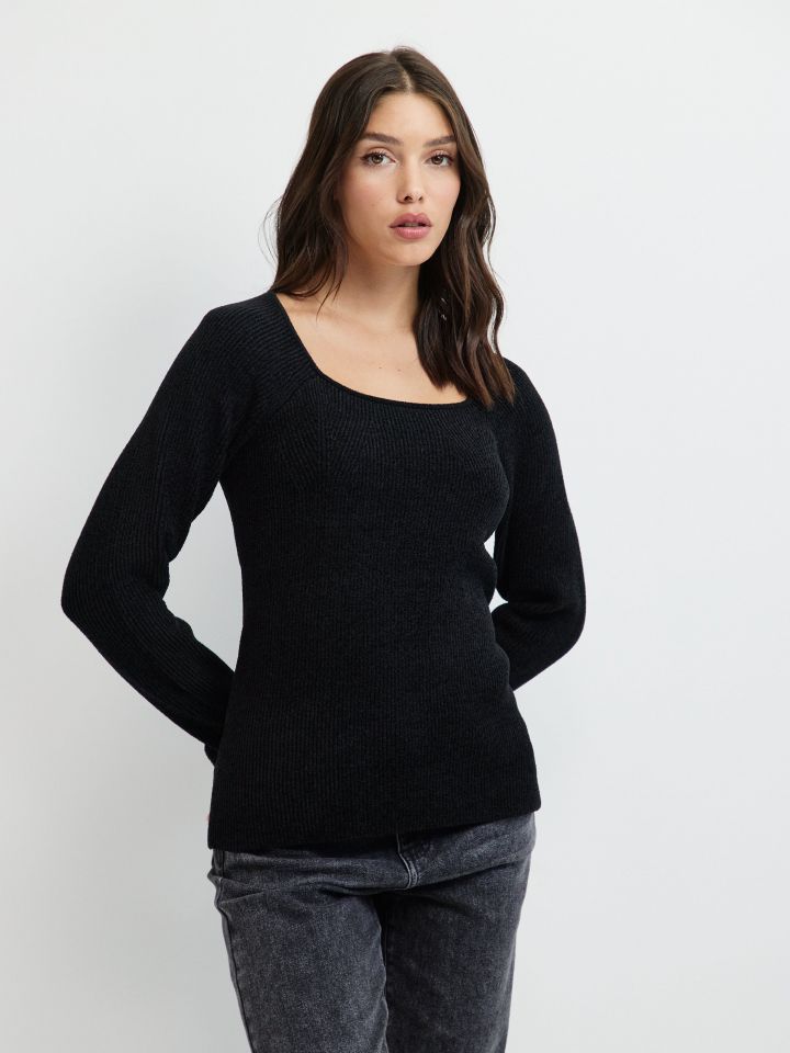 סריג שניל בצבע שחור