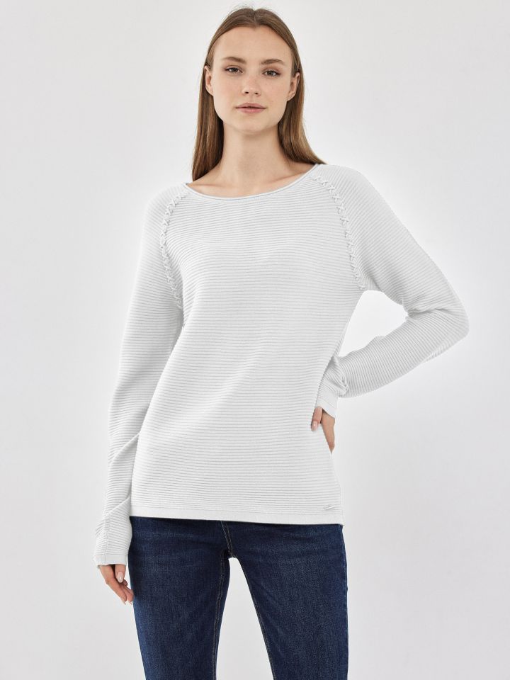 סריג רגלן PROMO SHIRA בצבע לבן