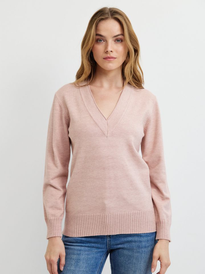 סריג PROMO NATALY V בצבע ורוד עתיק