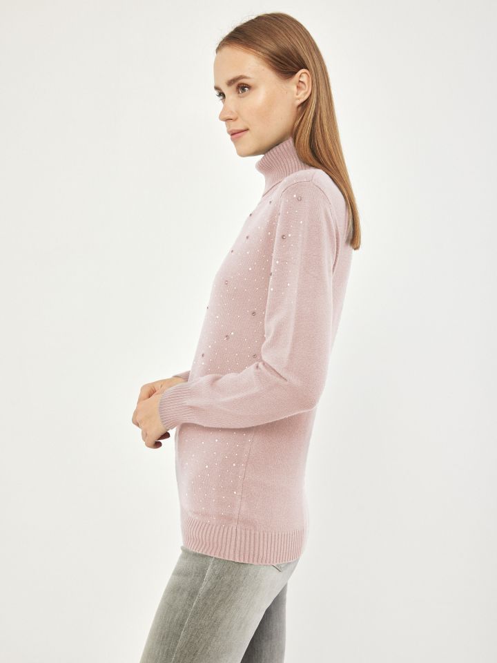 סריג גולף יהלומים בצבע ורוד חדש