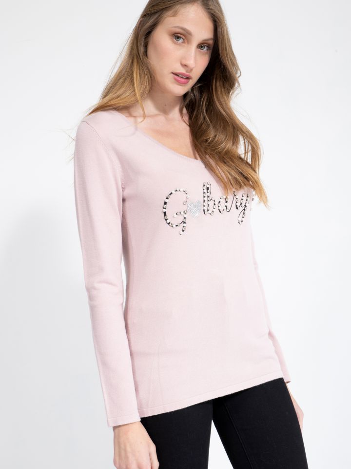 סריג GOLBARY PROMO בצבע ורוד עתיק