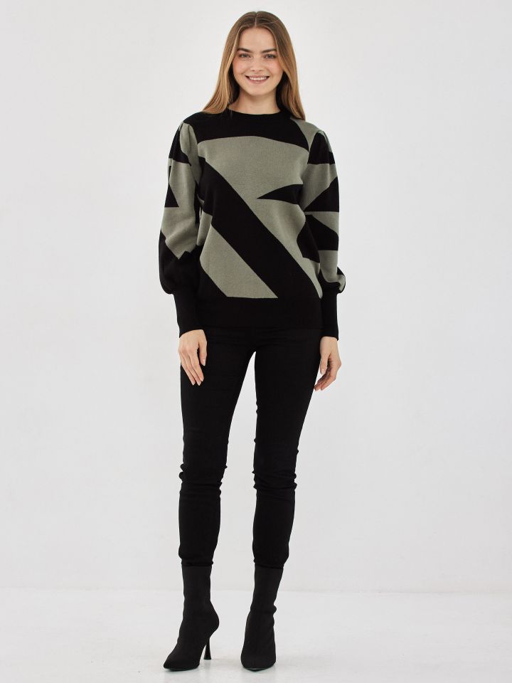 סריג שילובים PARIS בצבע ירוק