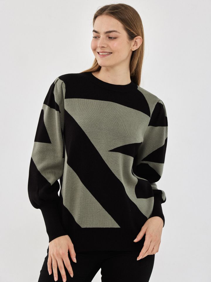 סריג שילובים PARIS בצבע ירוק