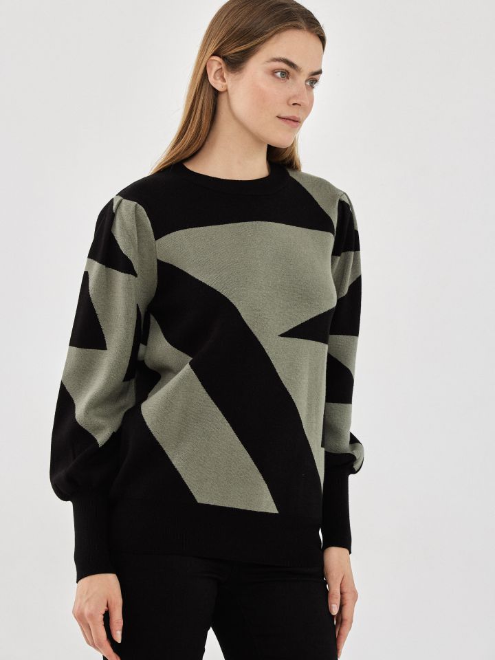 סריג שילובים PARIS בצבע ירוק