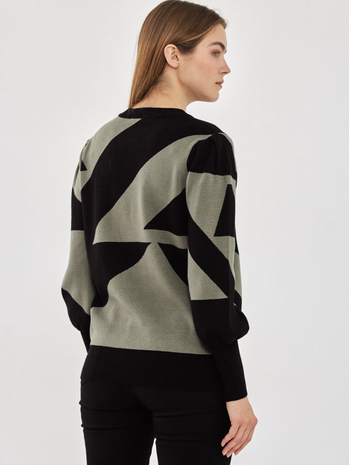 סריג שילובים PARIS בצבע ירוק