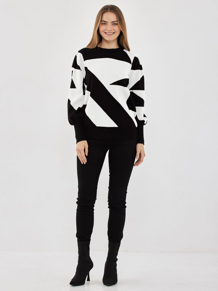 סריג שילובים PARIS בצבע שחור