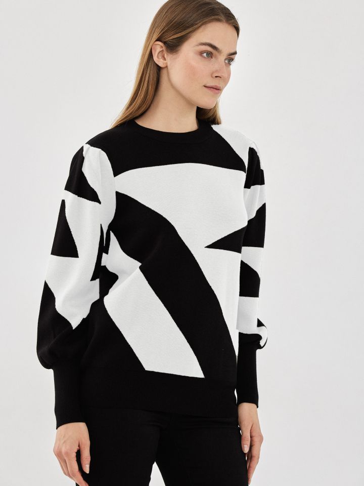 סריג שילובים PARIS בצבע שחור