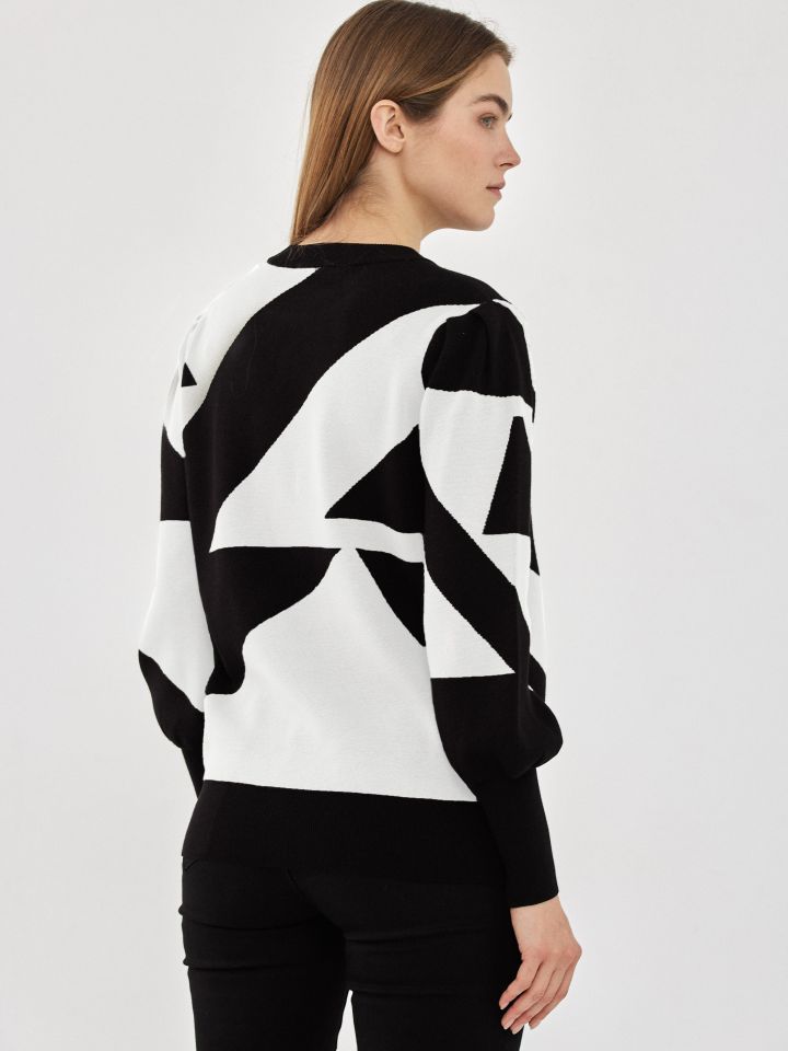 סריג שילובים PARIS בצבע שחור