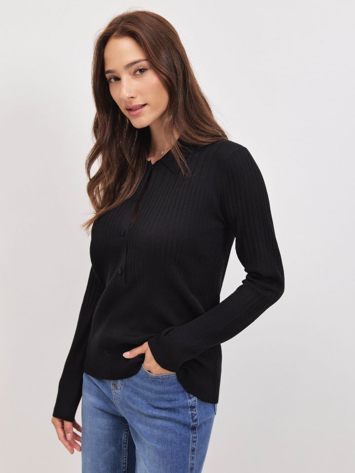 סריג שינה PROMO בצבע שחור