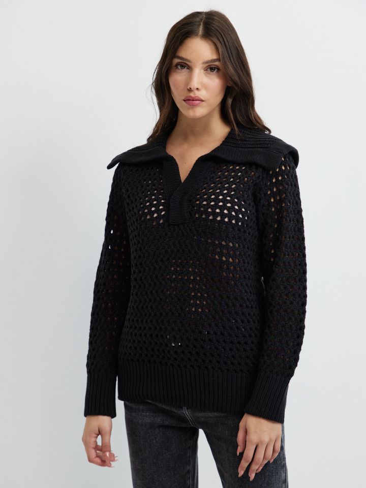 סריג רשת בצבע שחור