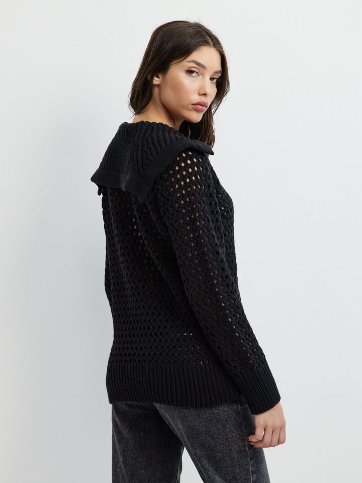 סריג רשת בצבע שחור