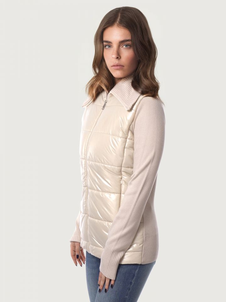 עליונית סריג SHIRA בצבע אבן