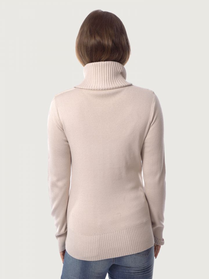 עליונית סריג SHIRA בצבע אבן