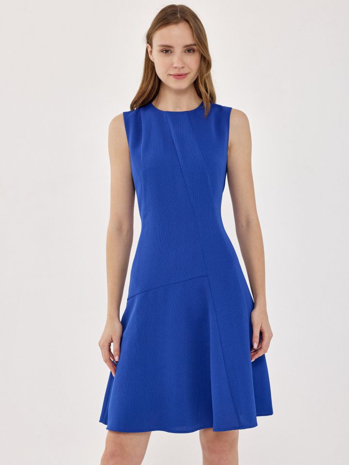 שמלה קלוש PARIS בצבע כחול אינדיגו