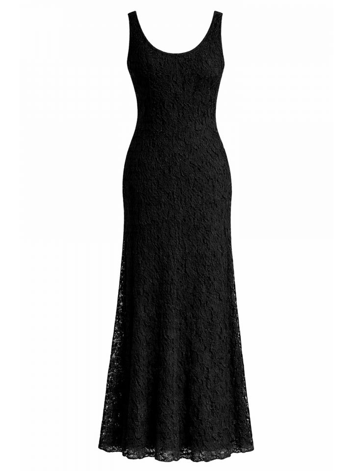 שמלה קרושה SHIRA בצבע שחור