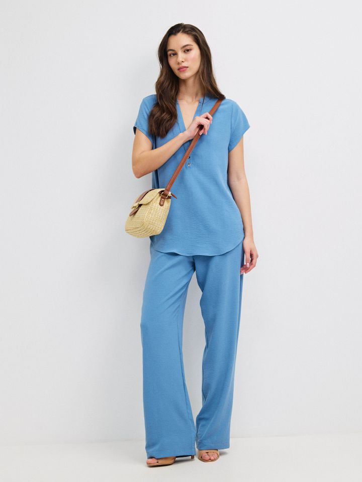 חליפה שינה RANI בצבע תכלת