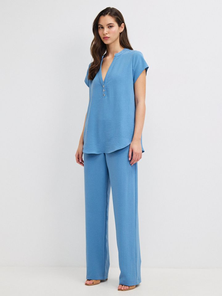 חליפה שינה RANI בצבע תכלת