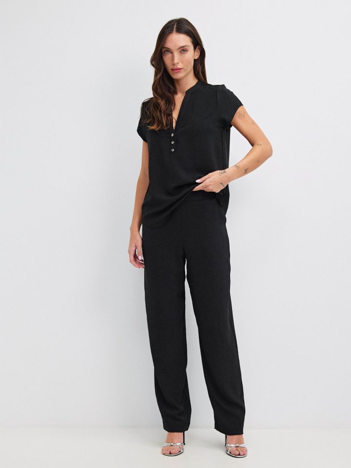 חליפה שינה RANI בצבע שחור