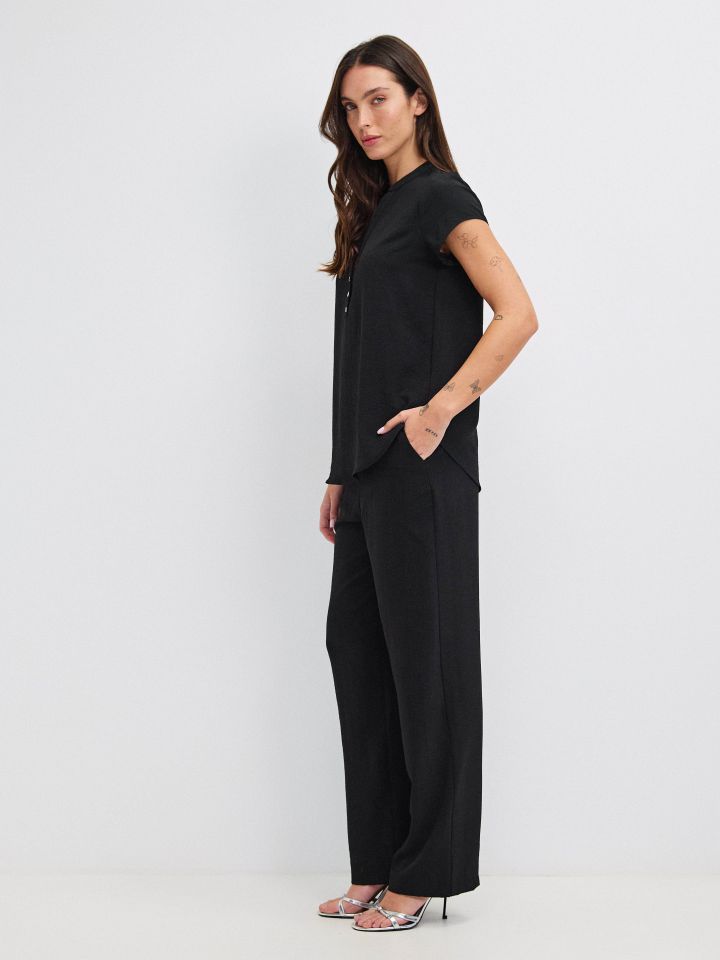 חליפה שינה RANI בצבע שחור