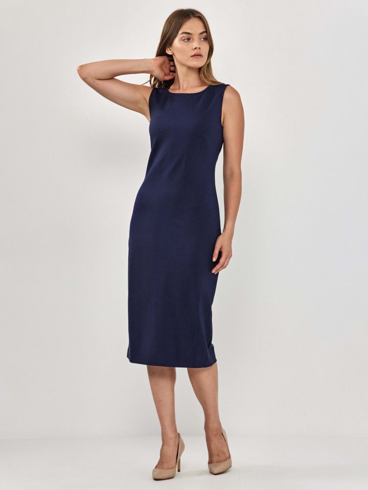 שמלה מילנו PROMO בצבע נייבי