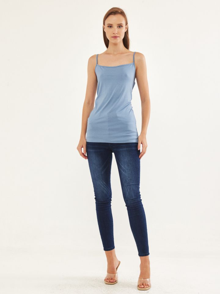 גופיה PROMO בצבע תכלת