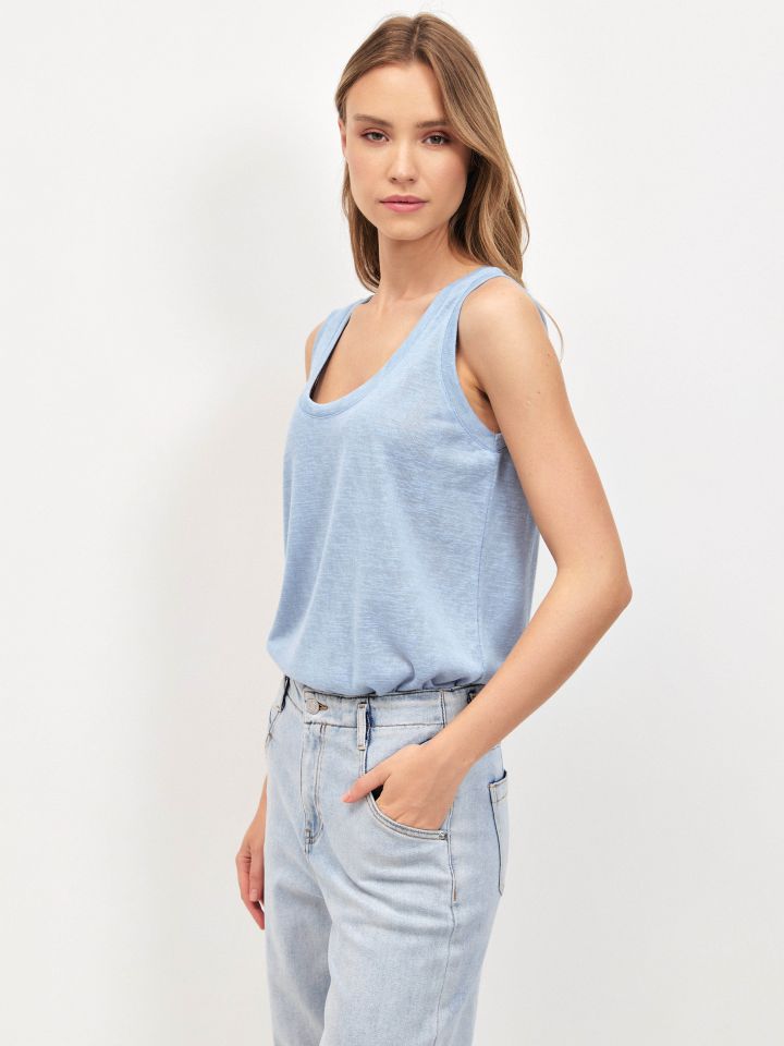 גופיה סלאב PROMO ILANIT בצבע תכלת