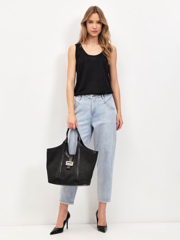 גופיה סלאב PROMO ILANIT בצבע שחור