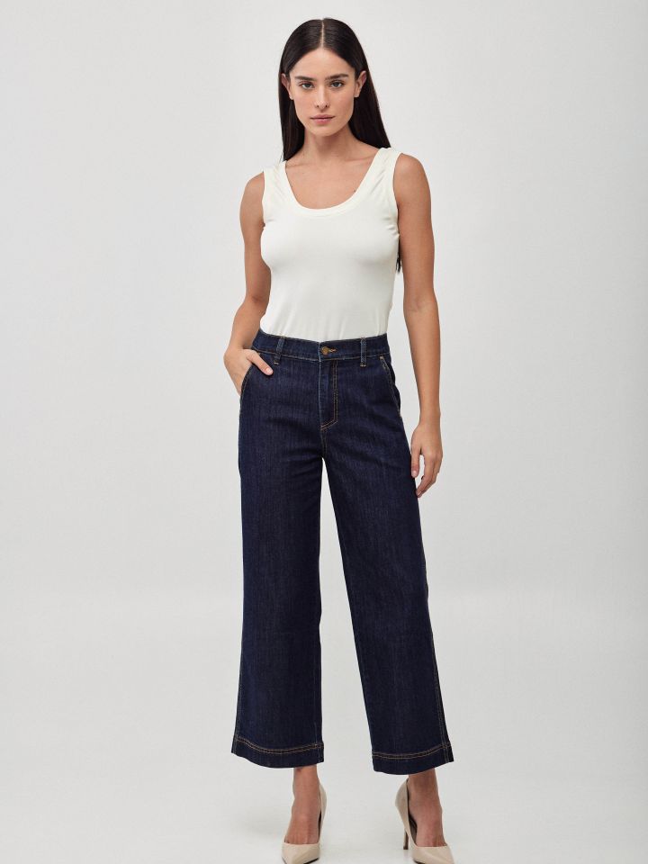 גופיה ריפס  PROMO בצבע אופוויט