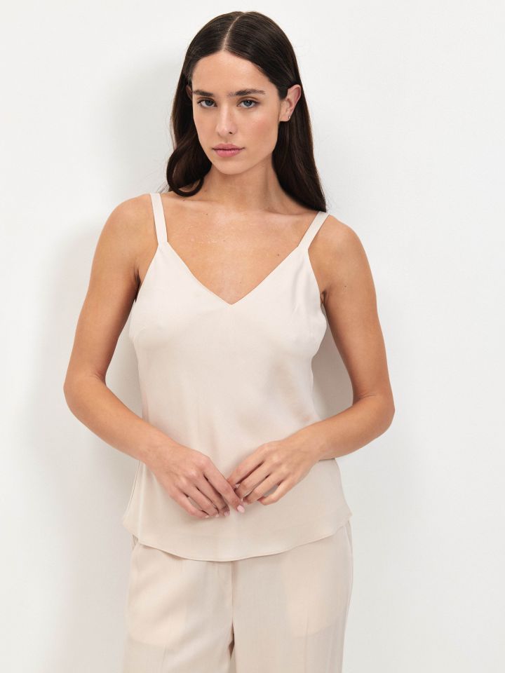 גופיה מראה פישתן PROMO בצבע בייז’