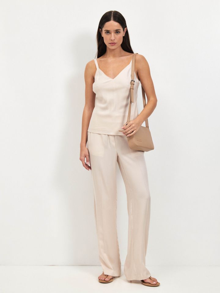 גופיה מראה פישתן PROMO בצבע בייז’